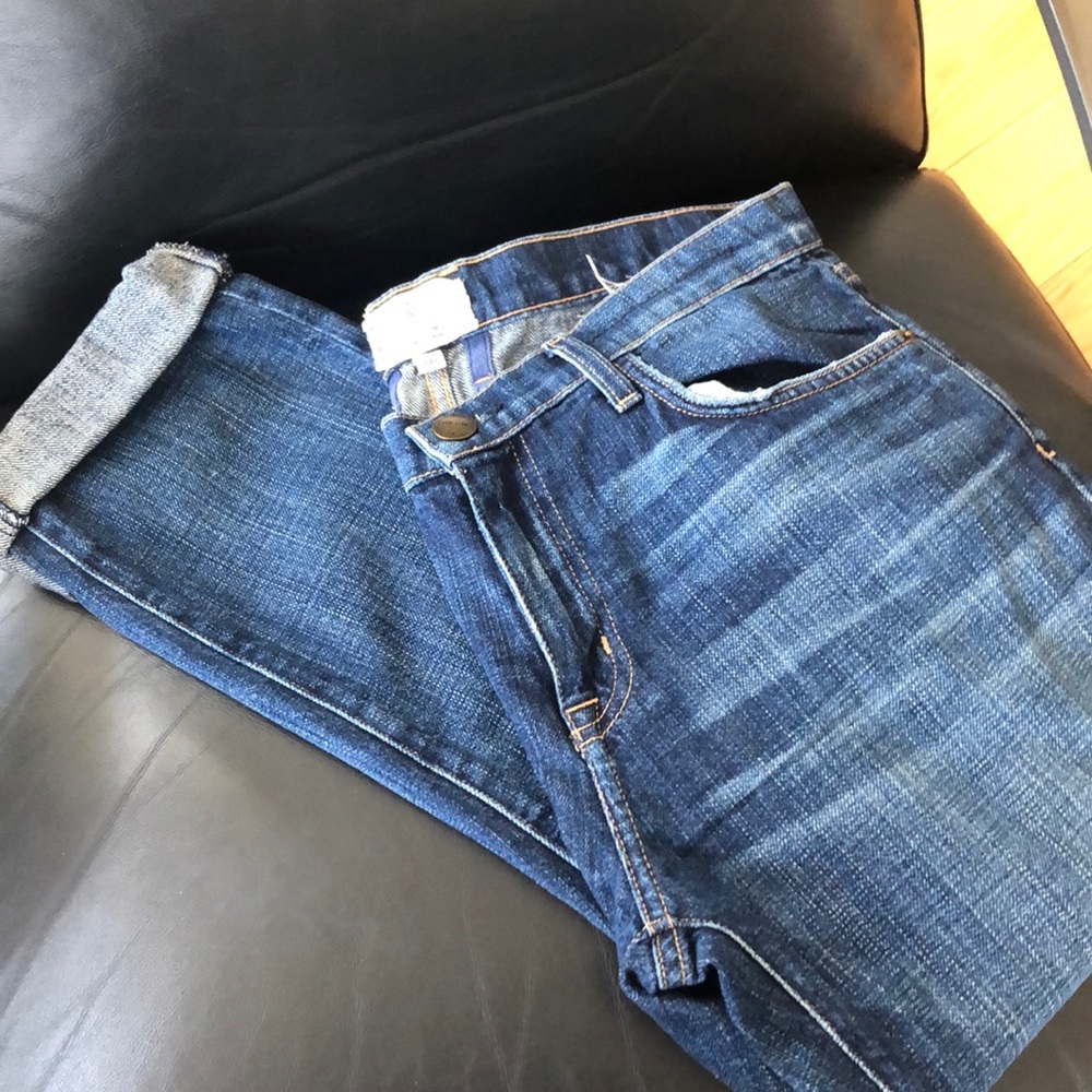 Current/Elliott The Fling Cropped Jeans